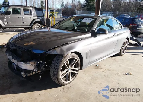 2018 BMW 440I z USA, uszkodzony, nr VIN WBA4Z5C59JEE16824